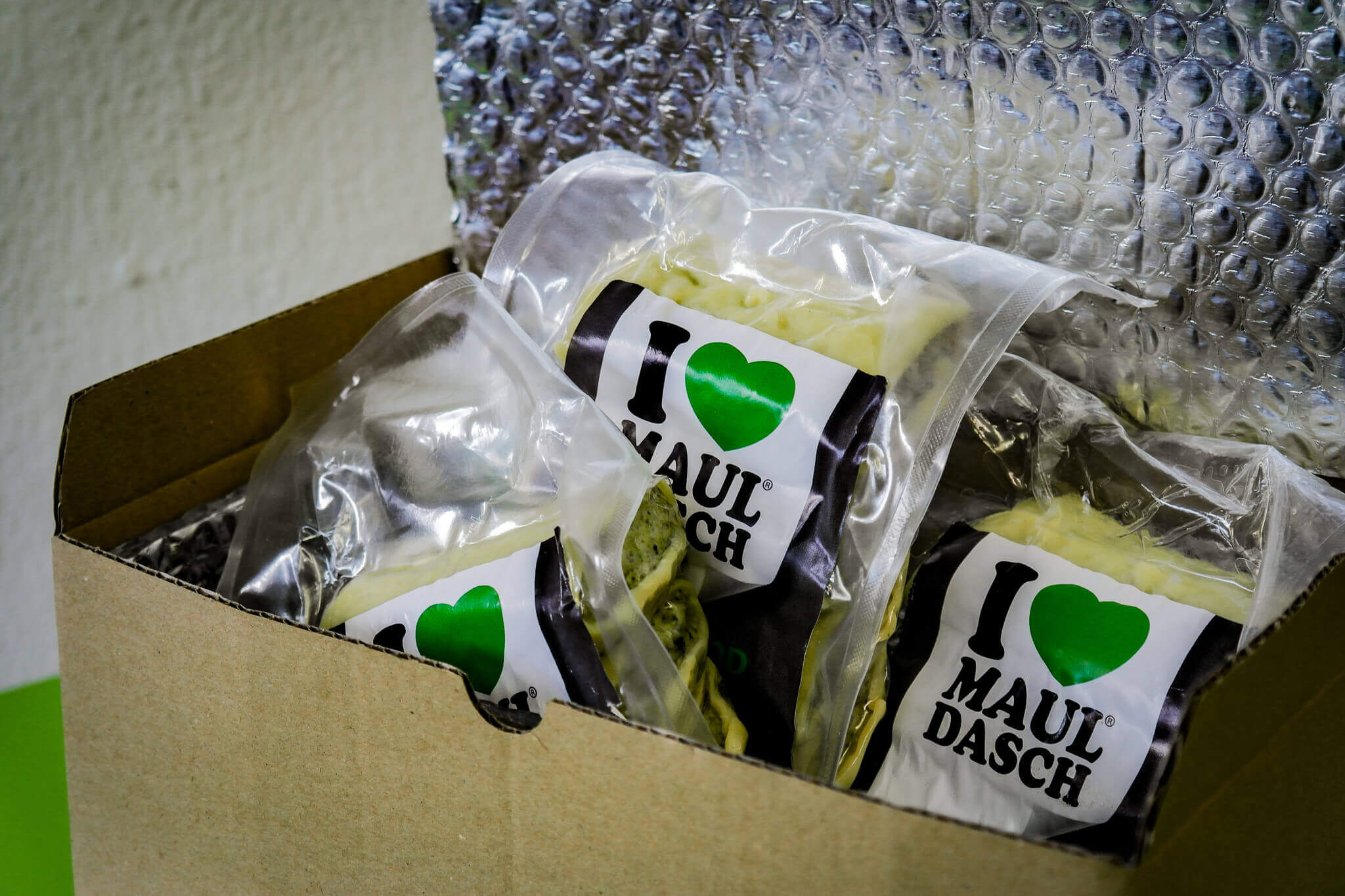 Maultaschen inkl. Kühlverpackung &amp; Kühlpads
